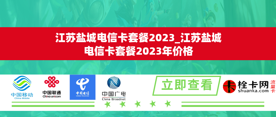 江苏盐城电信卡套餐2023_江苏盐城电信卡套餐2023年价格