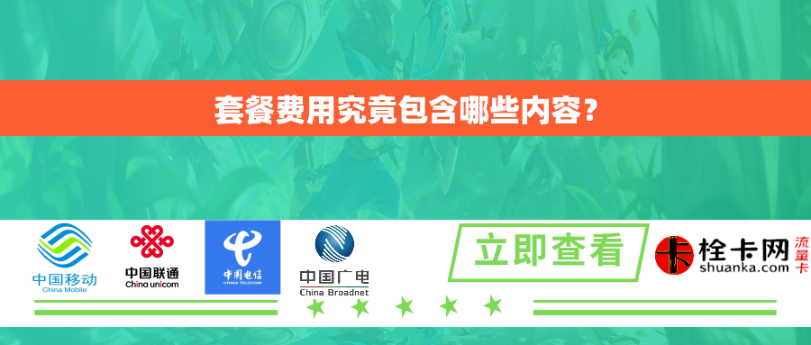 套餐费用究竟包含哪些内容? 套餐费用究竟包含哪些内容?