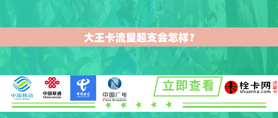 大王卡流量超支会怎样? 大王卡流量超支会怎样?